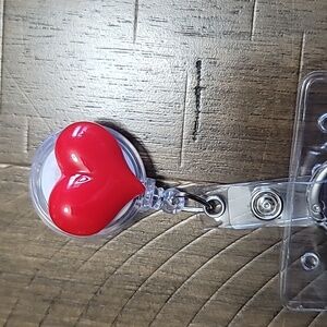 Heart badge reel